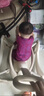 Baby Soul熱狗搖搖車寶寶搖搖馬嬰兒蹦蹦車兒童周歲溜溜防摔木馬 摩卡色+搖搖車+護圈靠背 曬單實拍圖