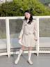 PureShare蓬紗館 女童學(xué)院風(fēng)套裝2025春夏新款兒童jk套裝女孩春裝 鬼馬少女短袖襯衫 170 曬單實(shí)拍圖