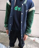 左西男童衛(wèi)衣兒童圓領(lǐng)衣服春秋裝2025新款男孩酷帥上衣 藏青色 160 曬單實拍圖