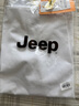 吉普（JEEP）T恤男簡約時尚印花百搭青年潮流寬松圓領(lǐng)短袖男1683 白色 2XL  曬單實拍圖