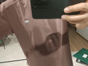 NOTHOMME戶外夏季仙護(hù)盾抗菌吸濕速干衣寬松純色短袖T恤男 勃艮第紅 L 曬單實(shí)拍圖