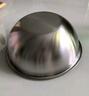 打蛋器專(zhuān)用打蛋碗不銹鋼打蛋碗沙拉碗打蛋器必備打蛋碗不銹鋼廚房烘焙必備 17.5cm帶刻度【700毫升】 曬單實(shí)拍圖