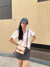 CinvaiKrose包包女包2025年新款斜挎包女士單肩包小方包媽媽包生日禮物送女友 卡其配棕【送女友老婆女生禮物走心實(shí)用】 曬單實(shí)拍圖