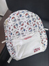 凱蒂貓（hellokitty）雙肩包女書(shū)包高中生高顏值中學(xué)生初中生女生背包筆記本電腦包 KT涂鴉—米白 曬單實(shí)拍圖