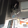 華飾車載風(fēng)扇24V12V大貨車轎車專用大風(fēng)力電風(fēng)扇汽車夾式低噪散熱 10寸24V【銀金屬四葉】 車載風(fēng)扇 曬單實(shí)拍圖