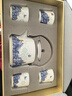 景德鎮(zhèn)官方陶瓷茶具整套高溫白瓷提梁壺青花玲瓏茶杯套裝高檔禮品送長(zhǎng)輩 花漫提梁壺茶具 曬單實(shí)拍圖