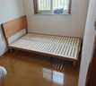 北陌家具鹿島床全實(shí)木床小戶(hù)型櫻桃木原木風(fēng)主臥家用雙人懸浮齊邊床 【櫻桃木】鹿島床#01 1200mm*2000mm 曬單實(shí)拍圖