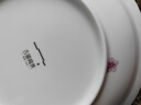 古鎮(zhèn)陶瓷古鎮(zhèn)碗碟套裝碗家用景德鎮(zhèn)中式瓷器簡約北歐玲瓏瓷餐具組合單個碗 流星花園 8英寸深盤 1頭 曬單實(shí)拍圖
