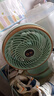 駱駝電風(fēng)扇家用桌面風(fēng)扇臺(tái)扇大風(fēng)力循環(huán)扇制冷學(xué)生宿舍臥室客廳辦公室風(fēng)扇學(xué)生辦公室臺(tái)扇 升級(jí)款循環(huán)扇-綠色【搖頭/2檔大風(fēng)力】 標(biāo)配【1.3米電源線(xiàn)】 曬單實(shí)拍圖