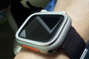 PZOZ適用蘋(píng)果手表保護殼apple iwatch s10保護套iphone watch 9/8/7/6/5秒變ultra 2金屬全包防刮防摔1 鈦金色 iWatch 7/8/9  45mm 曬單實(shí)拍圖