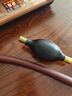 來(lái)點(diǎn)來(lái)點(diǎn)電木專用大口徑高彈力茶盤排水管吸水球茶具配件茶臺(tái)茶幾下水 1.2米胡桃色套裝-12-14mm可用 曬單實(shí)拍圖