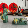 BOSSY故宮文創(chuàng)風(fēng)國(guó)潮招財(cái)桌面擺件客廳玄關(guān)茶寵工藝品伴手禮辦公室擺件 福龍擺件套組 曬單實(shí)拍圖