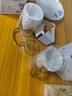 雅集筑茗玻璃茶杯茶水分離玻璃杯帶蓋帶玻璃內(nèi)膽辦公家用耐熱泡茶杯 曬單實(shí)拍圖
