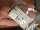 周六福（ZLF）七夕禮物  黃金耳飾女款足金999車花耳釘耳環(huán) 計價 3.46g 曬單實拍圖