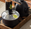 明竹燒水壺電磁爐架子實(shí)木茶臺茶桌面上嵌入一體式全自動電熱水壺框架 【37*20】燒水爐框架【單框架】 曬單實(shí)拍圖