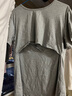愛(ài)寶適月子服哺乳上衣單件透氣孕婦橫開(kāi)口哺乳喂奶可外穿短袖款XL碼M626 曬單實(shí)拍圖
