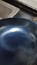 老聶家 章丘手工鐵鍋無(wú)涂層不粘炒菜鍋手工鍛打家用老式鐵鍋已開(kāi)鍋 32cm 曬單實(shí)拍圖