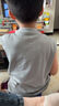 多多家男童運動(dòng)套裝2025夏季拼色網(wǎng)眼背心短褲兩件裝跑步訓練兒童籃球服 曬單實(shí)拍圖