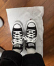 匡威（Converse）官方 莫爾登All Star帆布運動休閑板鞋黑色A00811C A00811C 42 曬單實拍圖