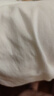 真維斯牛仔褲女夏季薄款垂感寬松闊腿褲小個(gè)子高腰顯瘦窄版直筒長褲子 白色九分 L 曬單實(shí)拍圖