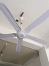 長(cháng)城白色48寸56寸大風(fēng)力吊扇鐵葉家用商用客廳餐廳宿舍工廠(chǎng)車(chē)間吸頂工業(yè)吊頂掛壁式吊扇遙控五葉電風(fēng)扇 56寸【直徑1.4米 三檔】五葉吊扇王 銅線(xiàn)電機 曬單實(shí)拍圖