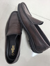 金利來(lái)（Goldlion）男鞋商務(wù)皮鞋25新套腳鞋款平底一腳蹬豆豆鞋G582510018CCB棕色42 曬單實(shí)拍圖