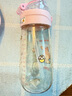 膳魔師（THERMOS）兒童吸管杯PPSU耐高溫出行杯帶刻度杯繩提手三麗鷗學(xué)生上學(xué)杯BBSI 曬單實拍圖