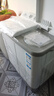 海爾（Haier）雙桶洗衣機半自動(dòng)自動(dòng)家用 10公斤大容量 家電國家補貼 以舊換新 雙缸XPB100-729S原廠(chǎng)品質(zhì)  曬單實(shí)拍圖