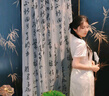 簡(jiǎn)拉熊夏季女裝2025年新款長(cháng)裙國風(fēng)少女新中式氣質(zhì)穿搭漢服旗袍連衣裙子 白色M【95-105斤】 曬單實(shí)拍圖