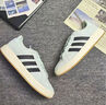 adidas「面包鞋」GRAND COURT BASE 00s休閑低幫板鞋男女阿迪達斯   薄荷綠/黑色/漢玉白   38.5 曬單實拍圖