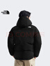 北面（The North Face）羽絨服男女同款Puffy防風(fēng)700蓬保暖情侶鵝絨填充秋冬上新|81SF JK3/宇宙黑 M 曬單實(shí)拍圖