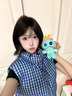 木丁丁假發(fā)女全頭套短發(fā)時(shí)尚舒適仿真發(fā)新款韓系短卷發(fā)網(wǎng)紅整頂假發(fā)頭套 【黑茶色+發(fā)網(wǎng)】 黑色系 短發(fā) 30cm 曬單實(shí)拍圖