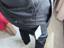 才子（TRIES）男士商務(wù)休閑褲春秋新款修身百搭直筒褲新疆棉親膚柔順西裝褲男 黑色 32 82cm 曬單實拍圖