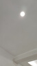 德力西（DELIXI）開關(guān)插座806免噴涂啞光磨砂大板二開雙控漢玉白 曬單實拍圖