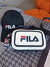 FILA【小方包】 斐樂(lè )官方女包挎包2025夏新款時(shí)尚撞色休閑單肩斜挎包 傳奇藍-NV XS 曬單實(shí)拍圖