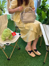 TOD'S【七夕禮物】官方2025早秋新品女士TIMELESS大T扣水桶包 奶油色 曬單實拍圖
