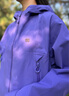 KOLON SPORT/可隆2L防水沖鋒衣 男女同款透濕防風(fēng)耐磨寬松情侶款夾克外套 LHJK5WTT27-VI 紫羅蘭色 XS 160/84A 曬單實(shí)拍圖