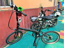 大行（DAHON）折疊自行車20英寸8級(jí)變速經(jīng)典P8單車KBC083 黑色經(jīng)典版-京倉(cāng) 曬單實(shí)拍圖