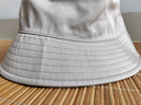 無(wú)印良品（MUJI）防紫外線(xiàn) 棉質(zhì)斜紋 漁夫帽 帽子 DBA52A4A  淺米色 56.5-59cm  曬單實(shí)拍圖
