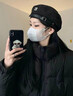 啄木鳥(niǎo)（TUCANO）潮流純色棉服男冬季新款棉衣短款立領(lǐng)棉襖加厚保暖外套百搭面包服 HM24549黑色 【潮流時(shí)尚】 XL 【建議130-150斤】 曬單實(shí)拍圖