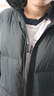森馬（Semir）輕松羽絨丨羽絨服男三防外套90絨面包服2025冬抗靜電109725113101 曬單實(shí)拍圖