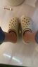 卡駱馳（crocs）經(jīng)典光輪Clog洞洞鞋厚底女鞋涼鞋拖鞋戶(hù)外涼拖 207988-2Y2 M6W8 曬單實(shí)拍圖