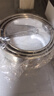 拜杰304不銹鋼餃子皮按壓器模具機(jī)壓搟面皮神器小型切圓器圓形包子皮 曬單實(shí)拍圖