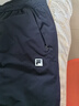 FILA 斐樂官方男子針織短袖衫2025夏季新款自行車運(yùn)動(dòng)基礎(chǔ)簡約T恤 淺霧灰-GY L 175/96A/L 曬單實(shí)拍圖