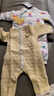 巴拉巴拉童裝嬰兒連體衣輕薄羽絨服寶寶衣服2025冬裝抱衣爬服男童女童萌趣 黃色雪人-白鴨絨 73 cm-充絨量37g 曬單實(shí)拍圖