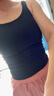 莫代爾帶胸墊性感修身顯瘦內(nèi)搭小吊帶背心女夏配防曬衣大U露背上衣美背 曬單實(shí)拍圖