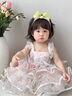 G.DUCKKIDS小黃鴨童裝公主裙女童裙子夏季兒童連衣裙寶寶生日禮服吊帶蓬蓬裙 圖片色 90 尺碼建議1~2歲cm 曬單實(shí)拍圖