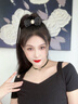 La Martina山茶花項(xiàng)鏈鎖骨鏈choker項(xiàng)圈頸鏈小眾設(shè)計(jì)感2025新款禮物女 山茶花水晶項(xiàng)鏈 曬單實(shí)拍圖