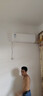 美的空調(diào) 大1匹 酷省電 新一級能效 變頻冷暖 壁掛式小空調(diào)掛機節(jié)能 家電國家補貼 KFR-26GW/N8KS1-1 曬單實拍圖