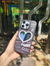 岡科正版哆啦A夢(mèng)適用iphone16promax手機(jī)殼補(bǔ)妝鏡蘋果15鏡面磁吸14magsafe13全包防摔鏡子高級(jí)感12情侶 【黑色】 iPhone16ProMax 曬單實(shí)拍圖